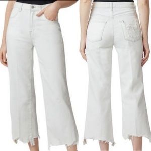 NWT J BRAND Joan Crop High Rise Vanish Hem Thrashed Jeans